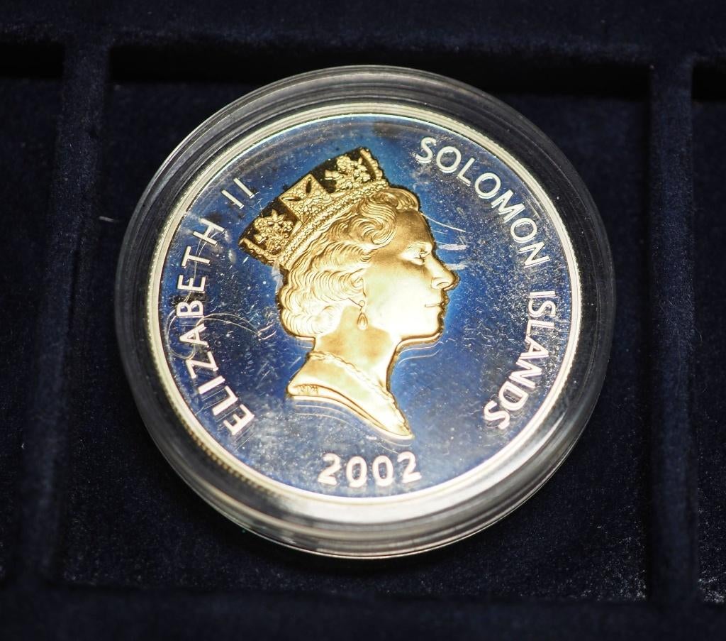 ÎLES SALOMON 2002 US 5$ - Élisabeth II, Enlèvement ou Envoi, Argent