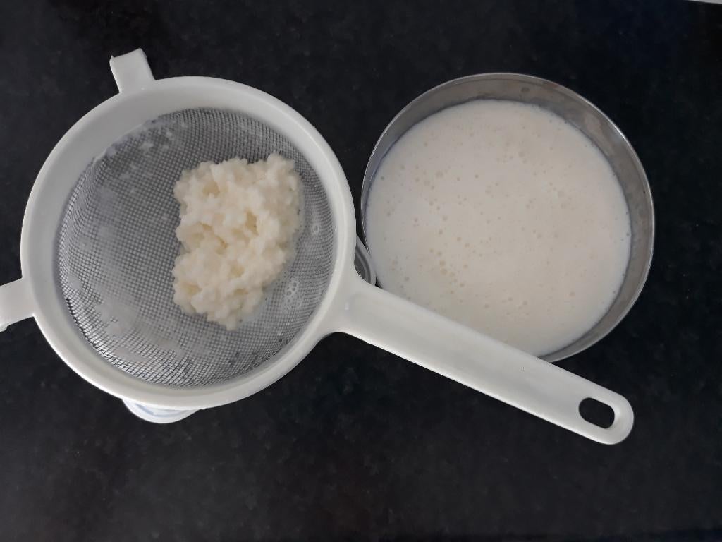 Yoghurtbloemetjes / kefir, Ophalen, Nieuw