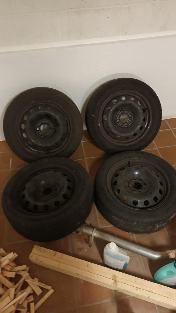 Jantes en tole pour Ford Ka 2013, 15 pouces, Pneus été, Enlèvement, Utilisé