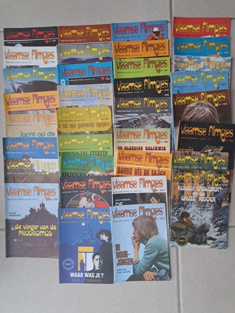 Vlaamse Filmpjes - 1978, Boeken, Kinderboeken | Jeugd | 10 tot 12 jaar, Ophalen of Verzenden, Gelezen, Diverse Auteurs