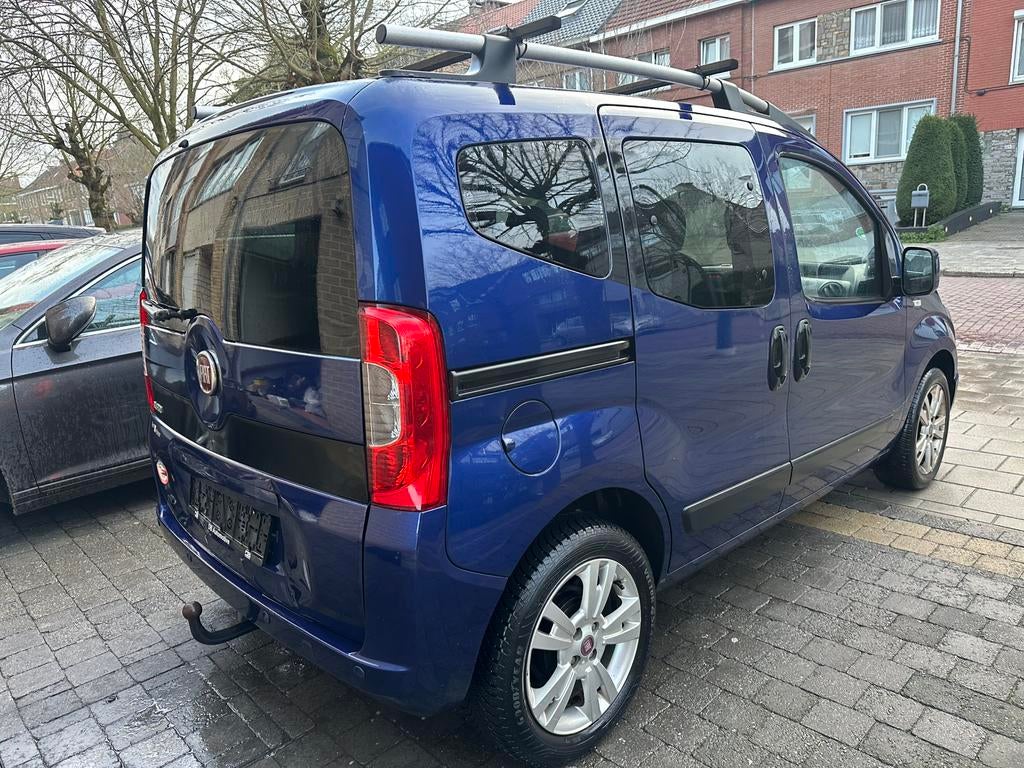 FIAT QUBO 1.4 BENZINE 168000KM AIRCO 2014 3500€, Auto's, Fiat, Voorwielaandrijving, Blauw, Bedrijf, Qubo