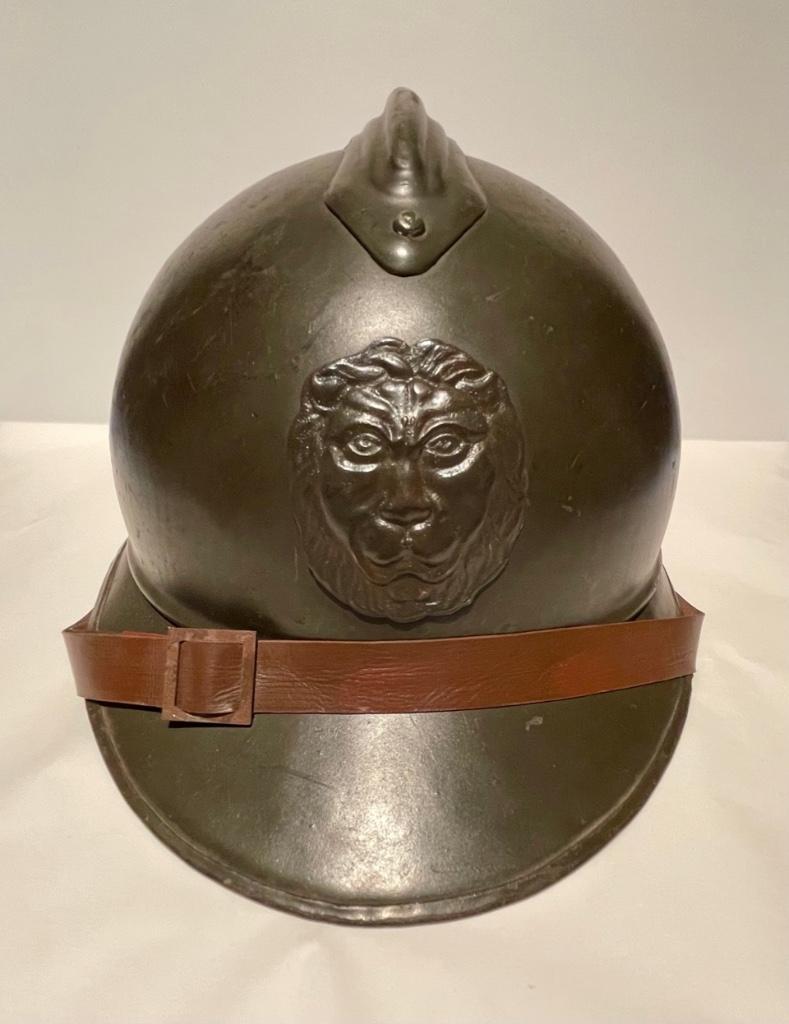 Casque belge « Adrian » modèle 1915., Collections, Objets militaires | Général, Armée de terre, Enlèvement ou Envoi