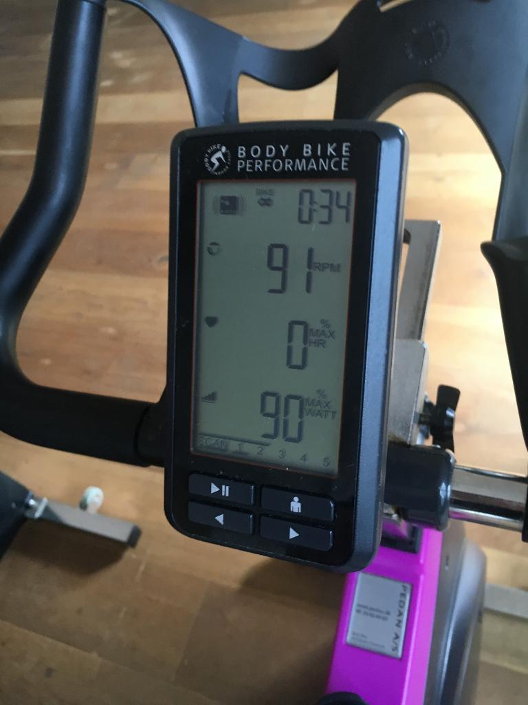 Body bike connect spinning fiets, Ophalen of Verzenden, Gebruikt, Spinningfiets