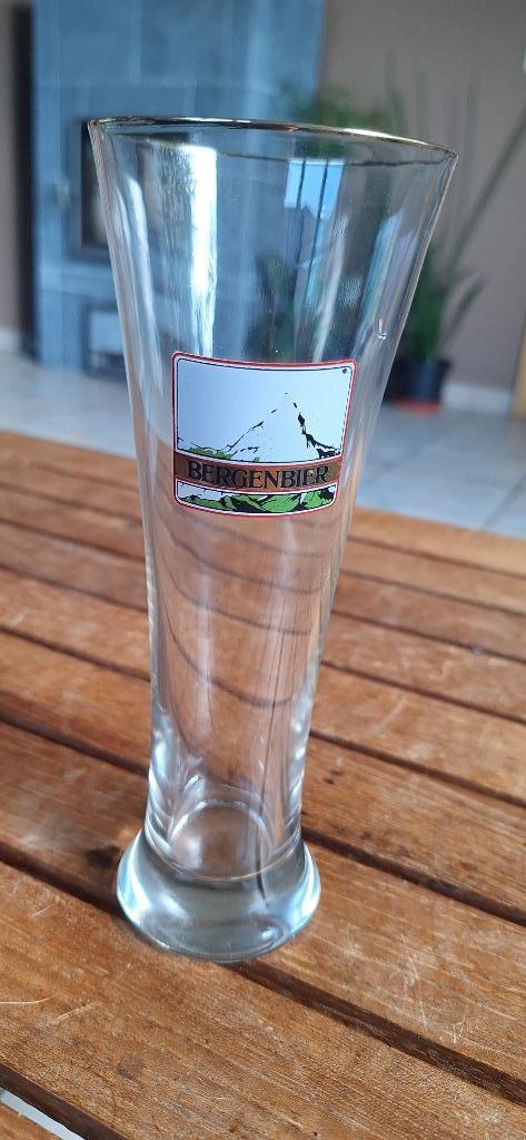 Glas Bergenbier., Verzamelen, Biermerken, Ophalen of Verzenden, Zo goed als nieuw, Glas of Glazen, Overige merken