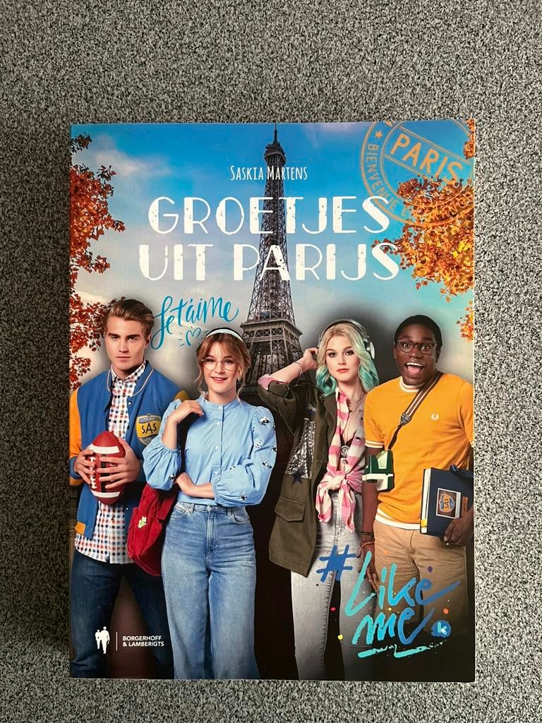 Boek #LikeMe - Groetjes uit Parijs, Enlèvement ou Envoi, Neuf