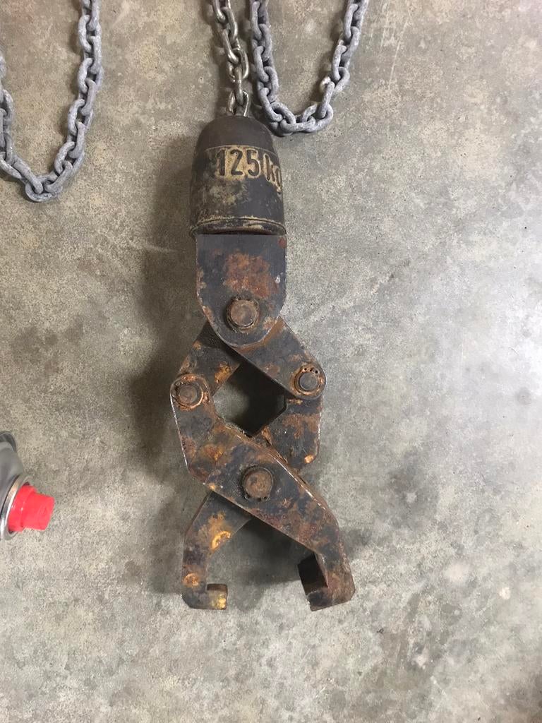 Hef tool voor platen of poutrelles op te heffen 125kg max, Doe-het-zelf en Bouw, Bouwliften, Ophalen of Verzenden, Gebruikt