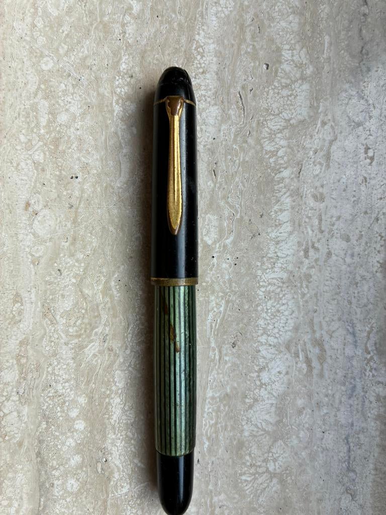 Pelikan 140 vert vintage, Collections, Stylos, Utilisé, Stylo, Autres marques, Envoi