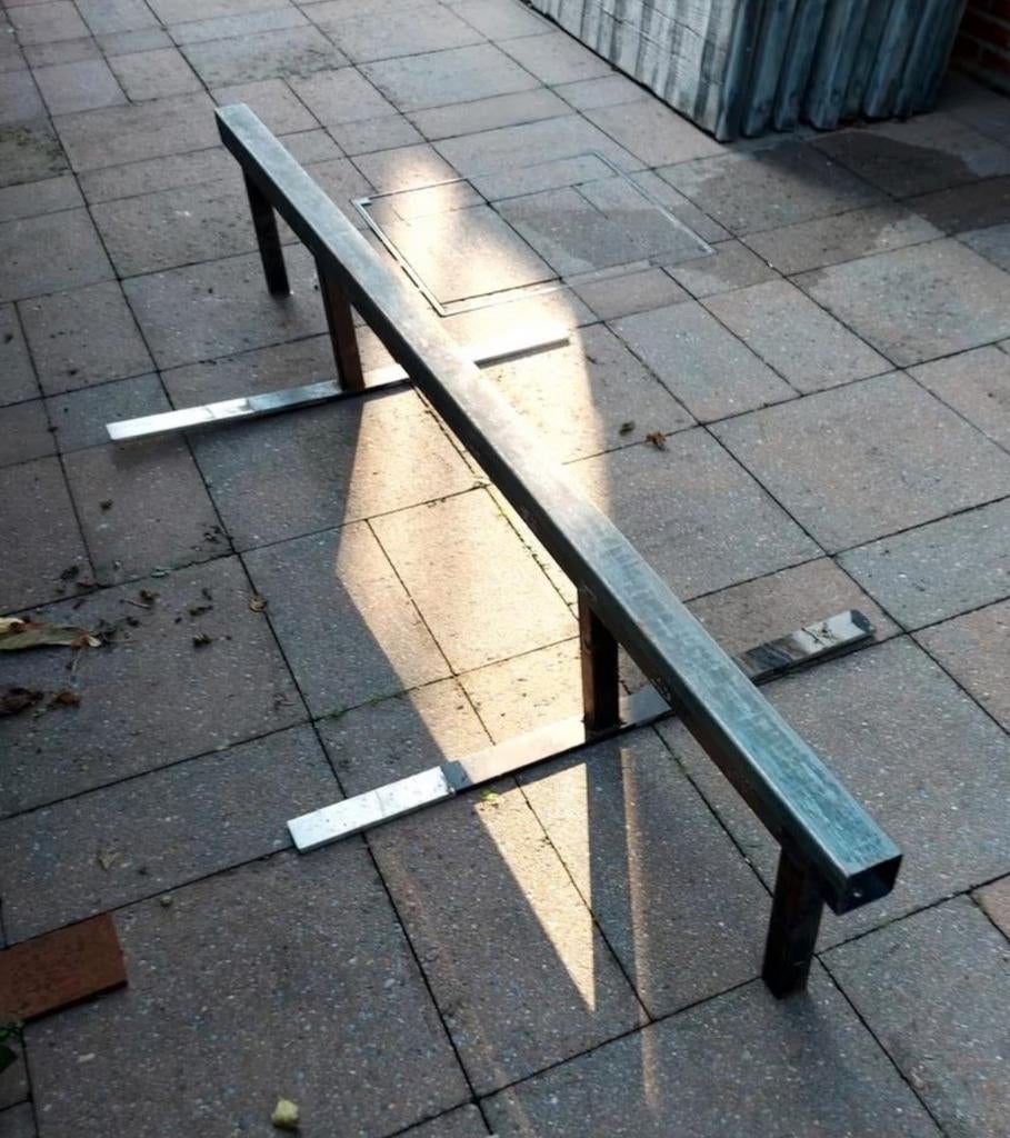 Skate grind rail, ophalen in Tienen, Ophalen of Verzenden