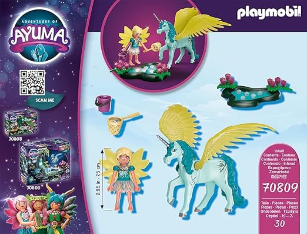 PLAYMOBIL Fée avec licorne LIVRAISON GRATUITE, Envoi, Neuf, Ensemble complet