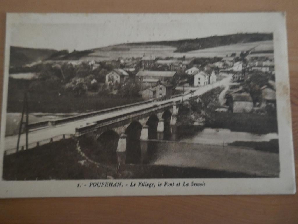 bouillon poupehan le village, le pont et la semois, Collections, Enlèvement ou Envoi, Non affranchie, Luxembourg