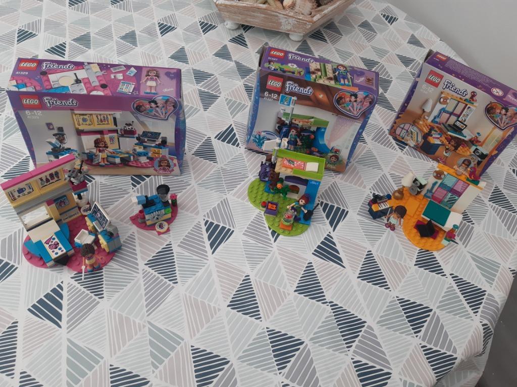 3 x lego friends 41327 + 41329 + 41341, Kinderen en Baby's, Speelgoed | Duplo en Lego, Zo goed als nieuw, Lego, Ophalen