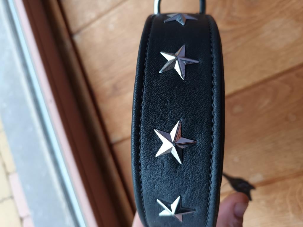 Nieuwe lederen halsband voor hond, Enlèvement ou Envoi, Neuf