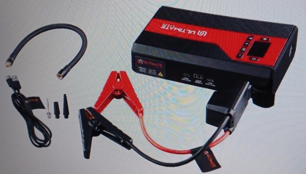 Ultimate Speed 4-in-1Jumpstarter met Compressor(gratis verz), Verzenden, Nieuw