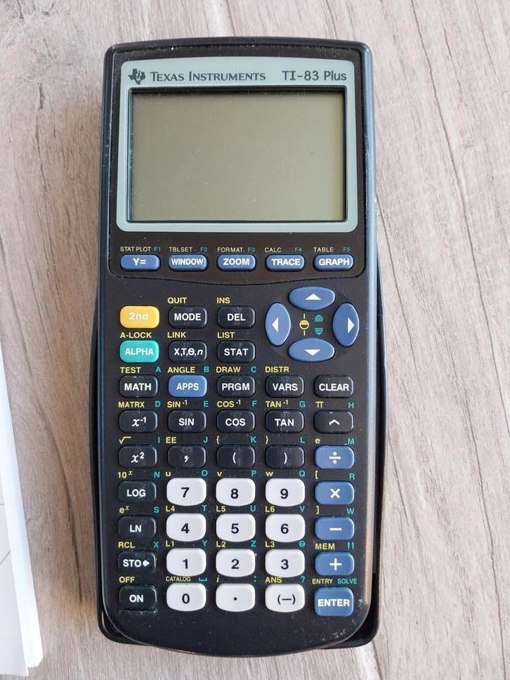 TI 83 plus rekenmachine Texas instruments, Diversen, Rekenmachines, Ophalen of Verzenden