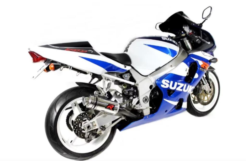 Pot d'échappement Dominator Suzuki GSXR GSX-R 600 750 K1 K2, Motos, Envoi, Neuf