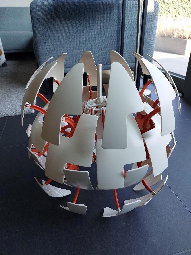 Hanglamp Ikea PS 2014 - oranje, Ophalen of Verzenden, Gebruikt, Kunststof, Retro