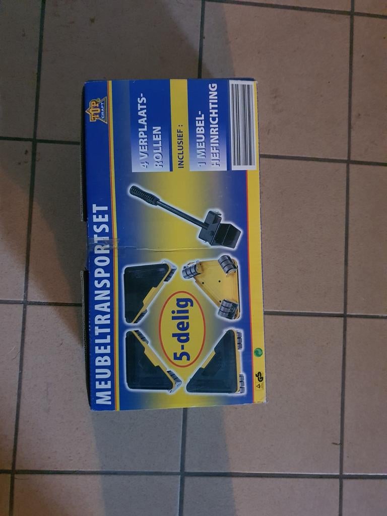 Meubeltransportset nieuw, Ophalen