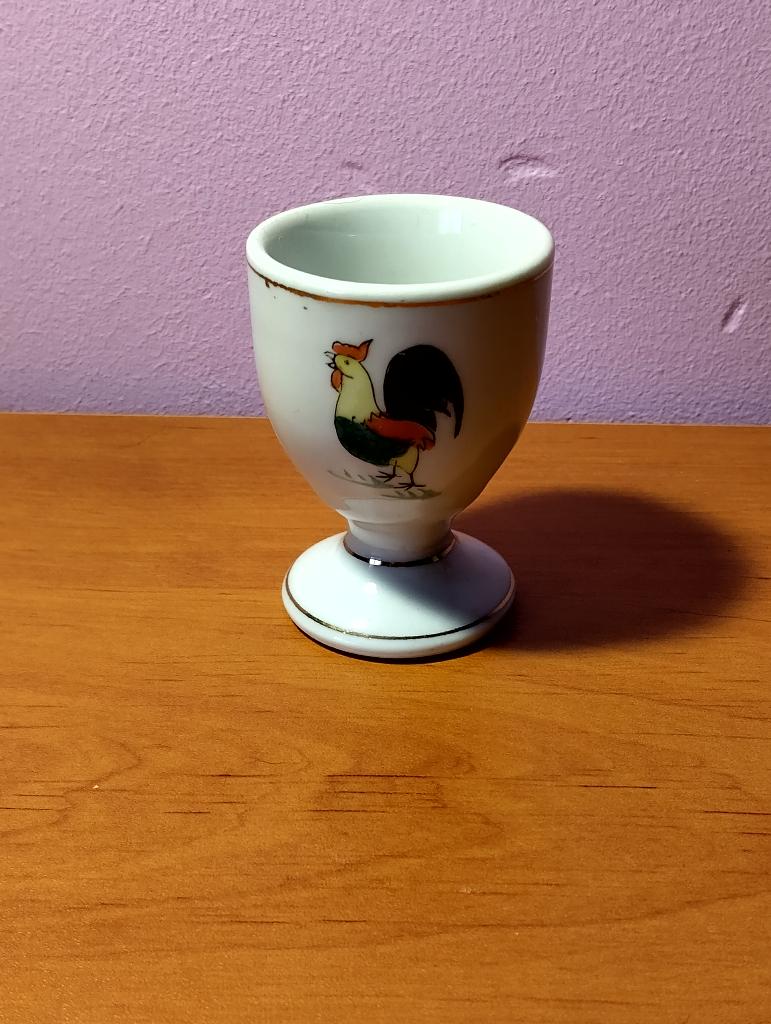 1 coquetier motif coq vintage, Enlèvement