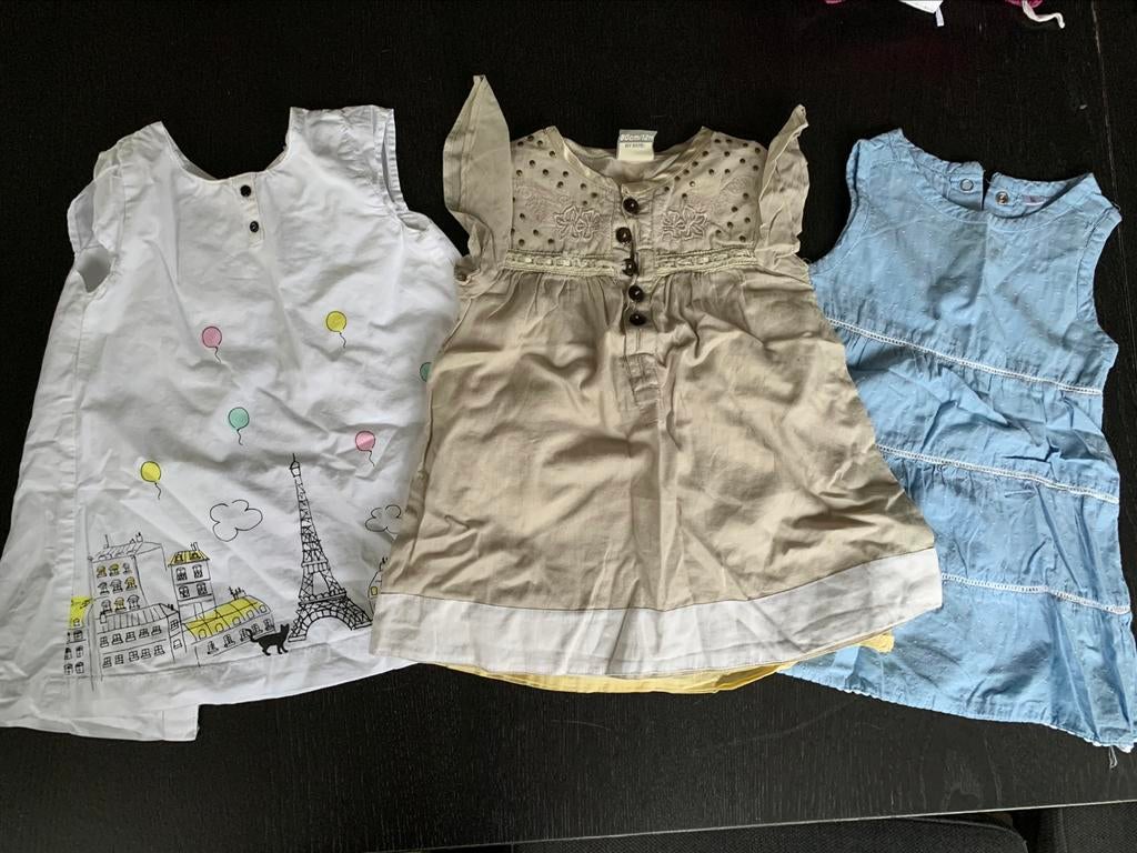Pakket - zomerjurken - maat 80, Kinderen en Baby's, Ophalen of Verzenden, Gebruikt, Maat 80