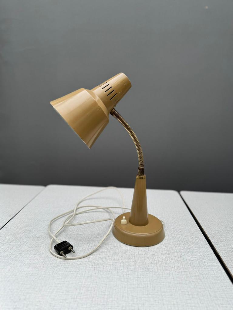 Lampe vintage ajustable en métal, Antiquités & Art, Enlèvement ou Envoi