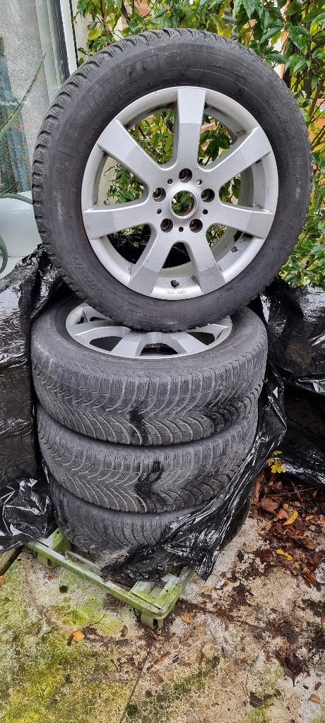 winterbanden met velgen, Auto-onderdelen, Banden en Velgen, Ophalen, Gebruikt, 16 inch, Banden en Velgen