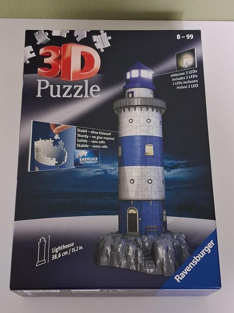 3D puzzel vuurtoren Ravensburger, Enlèvement ou Envoi