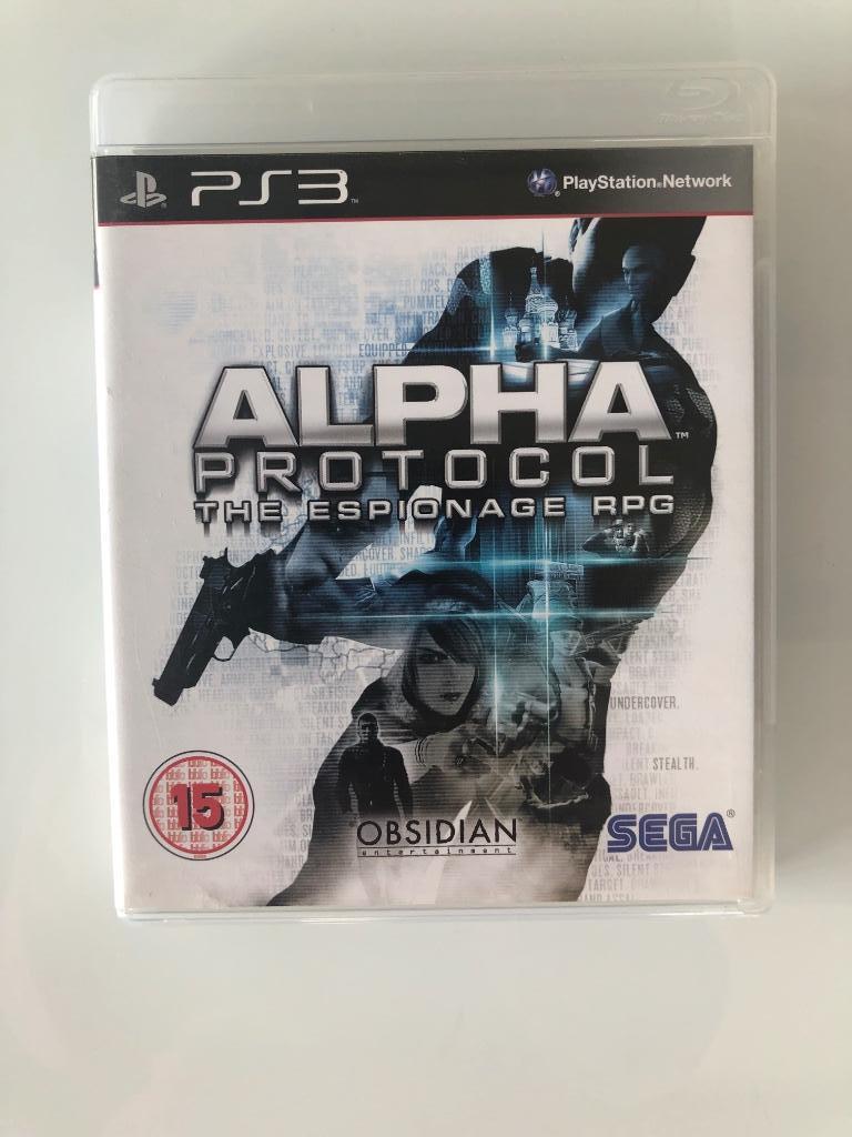 Ps3 Alpha protocol the espionage rpg (1), Enlèvement ou Envoi, 1 joueur, Aventure et Action, Comme neuf