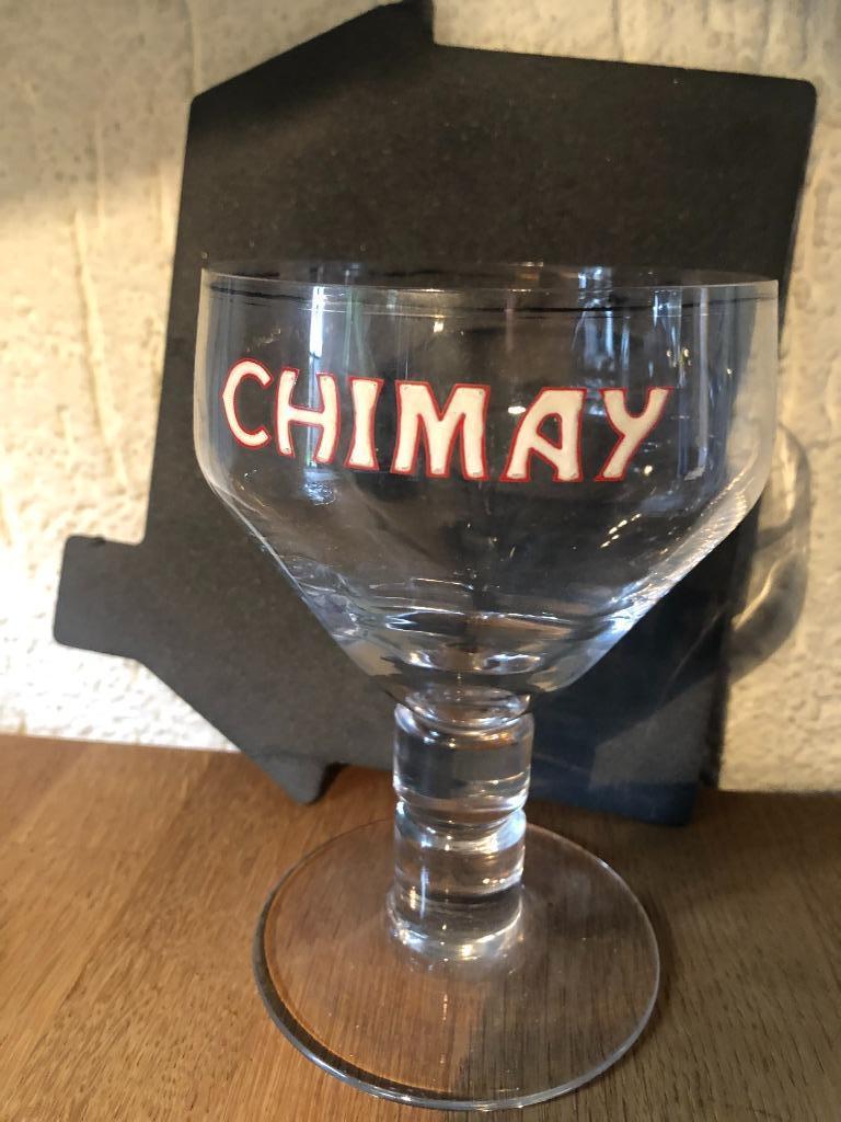 CHIMAY glas emaille, Collections, Enlèvement ou Envoi, Utilisé, Verre ou Verres, Autres marques