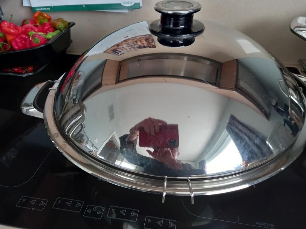 AVR Wok of cataplanapan diam.38 -40 cm, Enlèvement ou Envoi, Wok