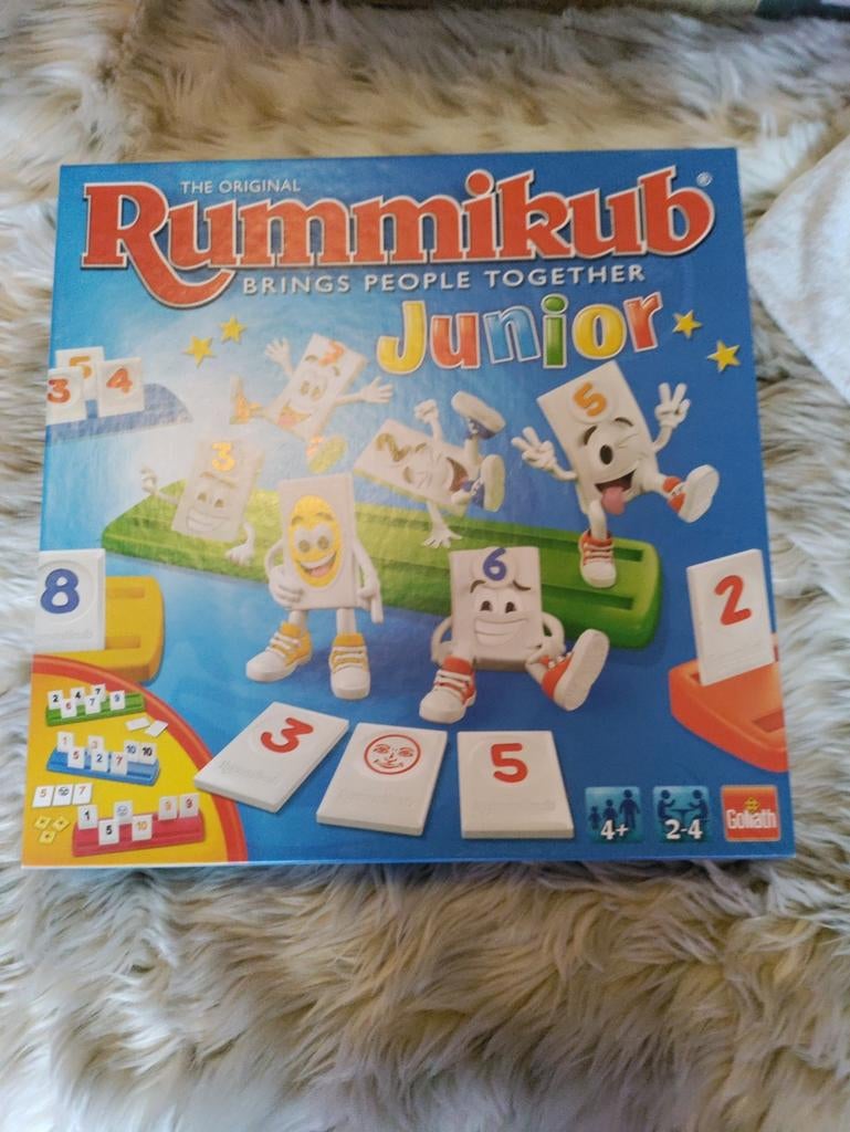 Rummikub junior, Ophalen of Verzenden, Zo goed als nieuw