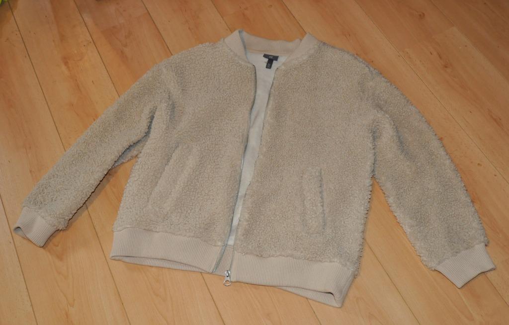 H&M blouson teddy beige crème t.XL homme, Enlèvement ou Envoi, Beige, Taille 56/58 (XL), Comme neuf