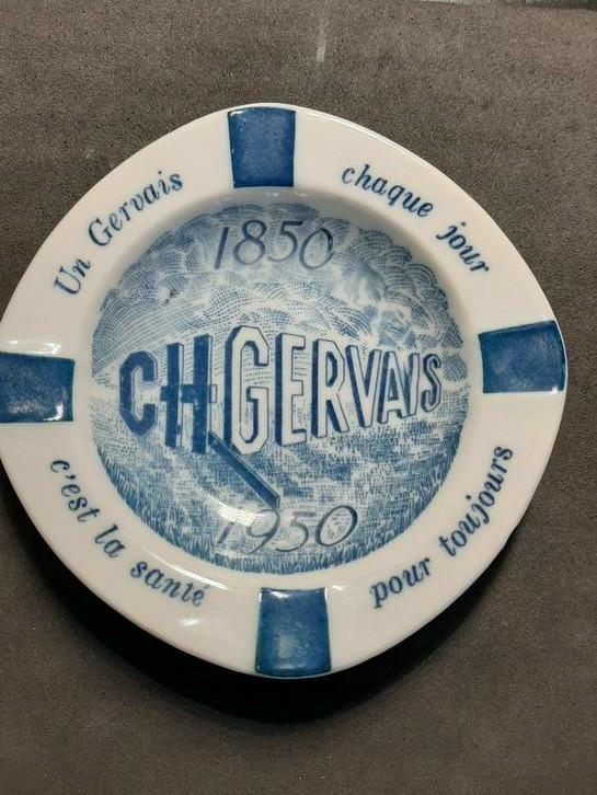 1950 vide poche GERVAIS un jour c'est la santé pour toujours, Verzamelen, Ophalen of Verzenden, Zo goed als nieuw, Asbak