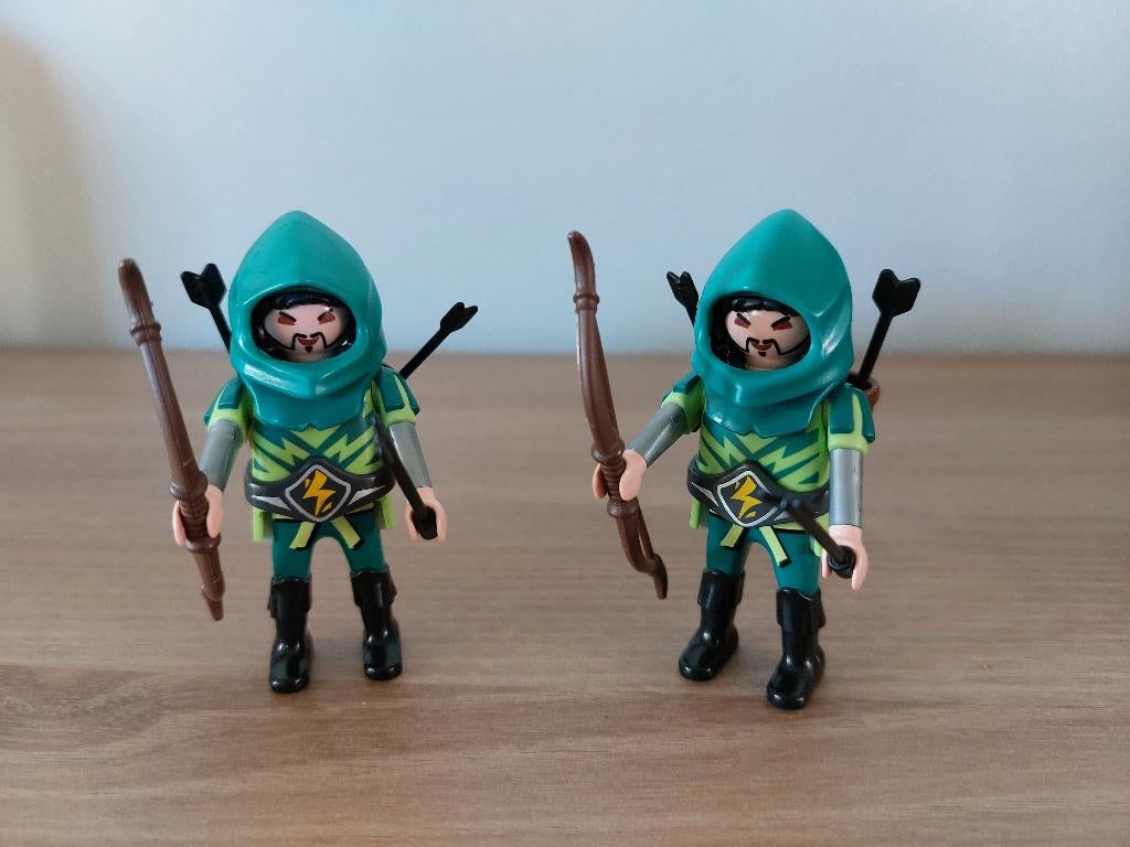 Playmobil 2 boogschutters, Kinderen en Baby's, Ophalen of Verzenden, Zo goed als nieuw, Los Playmobil
