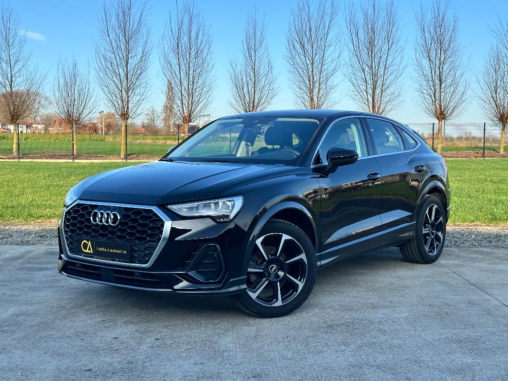 AUDI Q3 SPORTBACK 35 TFSI LED/CARPLAY/VERW. ZETELS/GARANTIE, Autos, Audi, Achat, Entreprise, Boîte manuelle, Entretenue par le concessionnaire