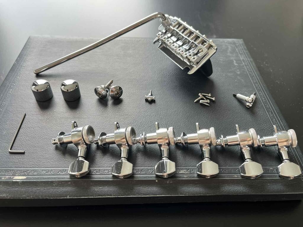 Ibanez AZ Hardware Chroom, Muziek en Instrumenten, Ophalen of Verzenden, Zo goed als nieuw, Ibanez