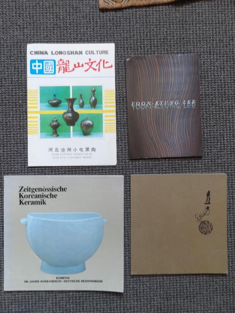 4 livres sur la céramique de Chine, du Japon et de Corée, Envoi, Utilisé, Autres sujets/thèmes