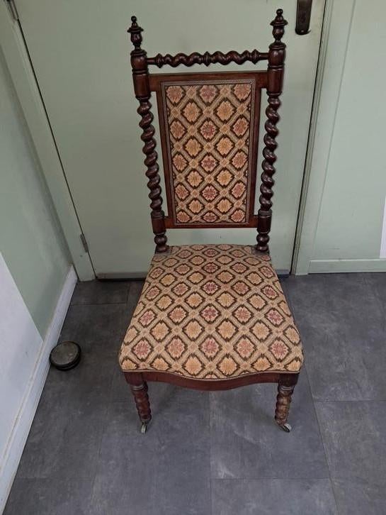 Chaise victorienne dz style Barley twist, Enlèvement ou Envoi