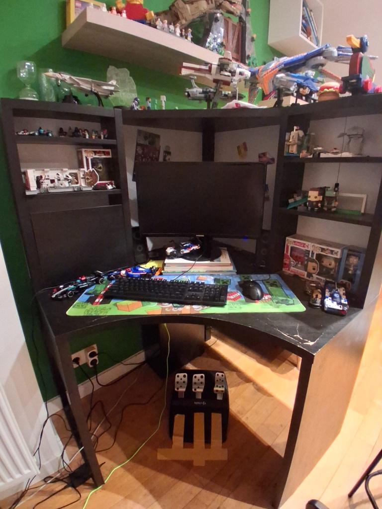 Bureau gaming, Maison & Meubles, Bureaux, Utilisé, Enlèvement