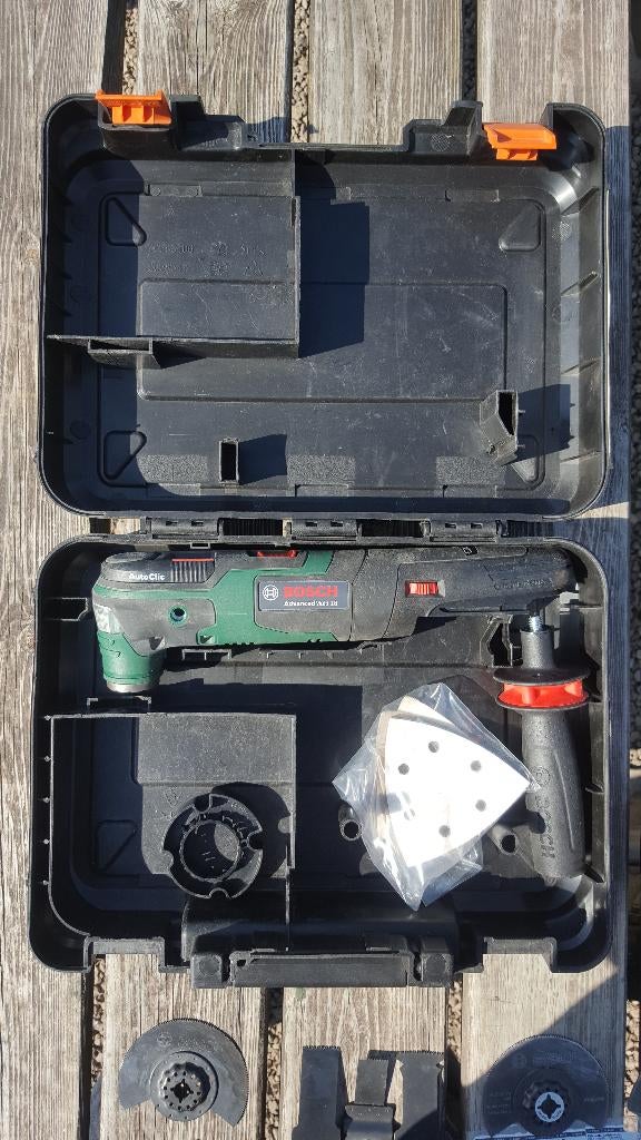 Bosch multitool, Ophalen, Gebruikt