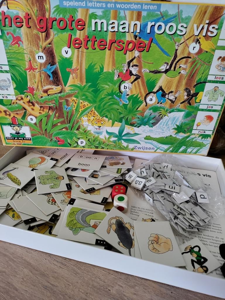 Letterspel, Ophalen, Zo goed als nieuw