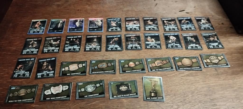 Cartes de catch slam attax, Enlèvement ou Envoi, Comme neuf, Plusieurs cartes