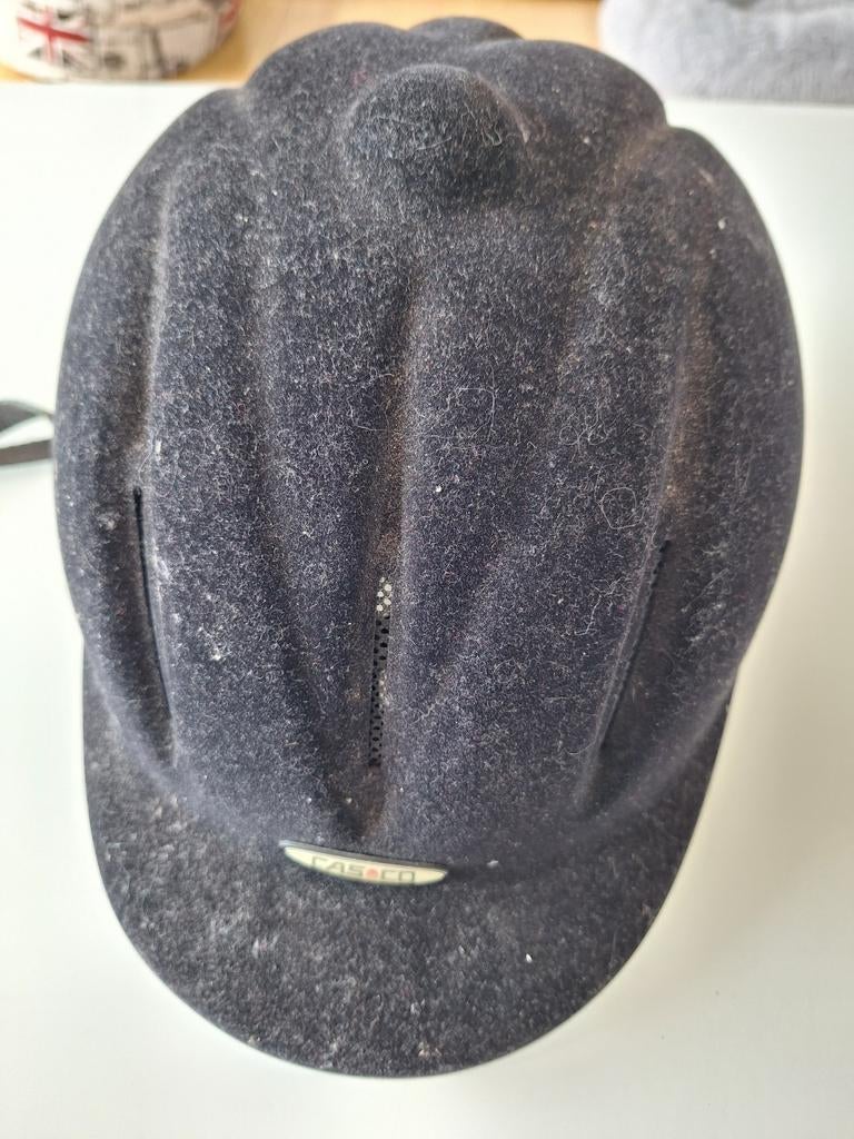 Toque bombe casque équitation Casco 58/62 cm, Animaux & Accessoires, Enlèvement ou Envoi, Comme neuf, Bombe