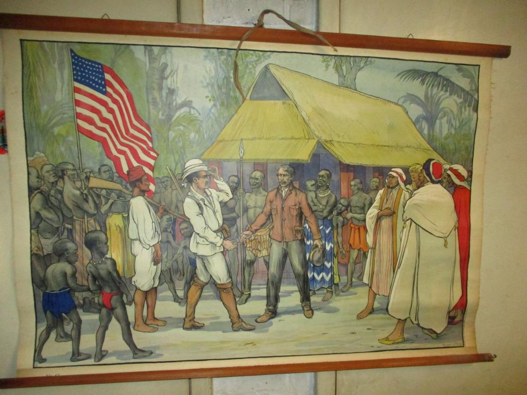 Vintage - Carte scolaire n 62, Antiquités & Art, Enlèvement, Histoire