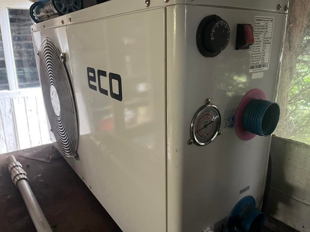 Zwembad warmtepomp Eco, Ophalen, Zo goed als nieuw