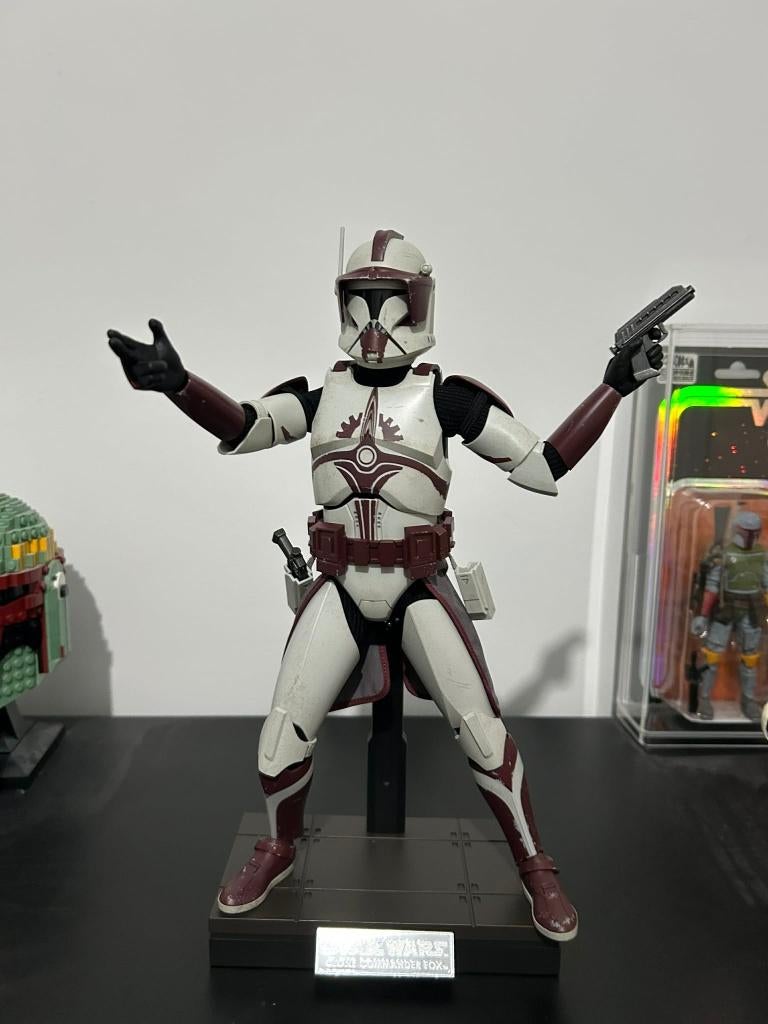 Hot Toys Clone Commander Fox, Collections, Enlèvement, Comme neuf, Figurine