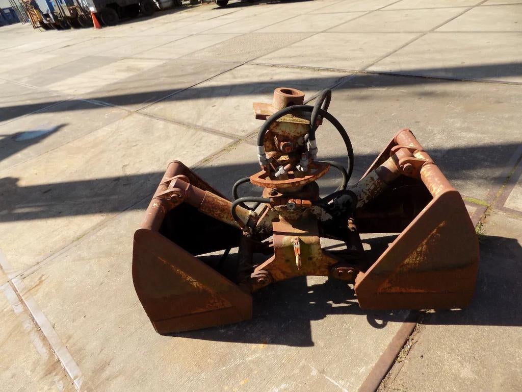 Knijpbak hydraulisch hydrauliche kraan knijper