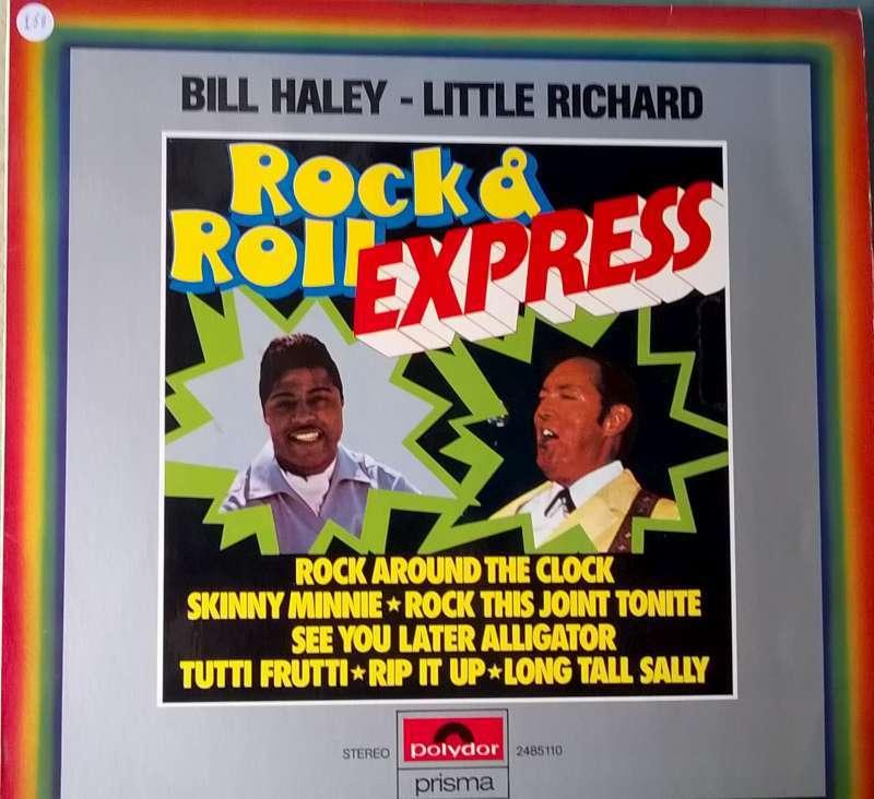 LP Bill Haley – Little Richard - Rock & Roll Express, Enlèvement ou Envoi, Comme neuf, 12 pouces, Rock and Roll