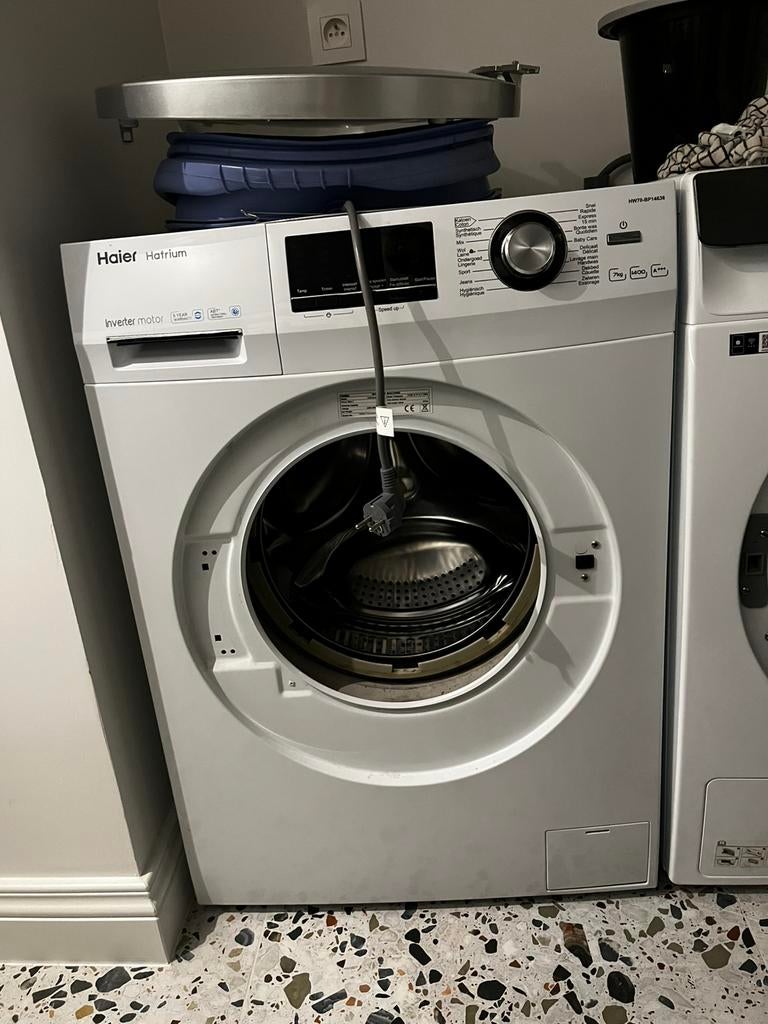Haier wasmachine, Elektronische apparatuur, Wasmachines, 6 tot 8 kg, Ophalen, Gebruikt, Voorlader