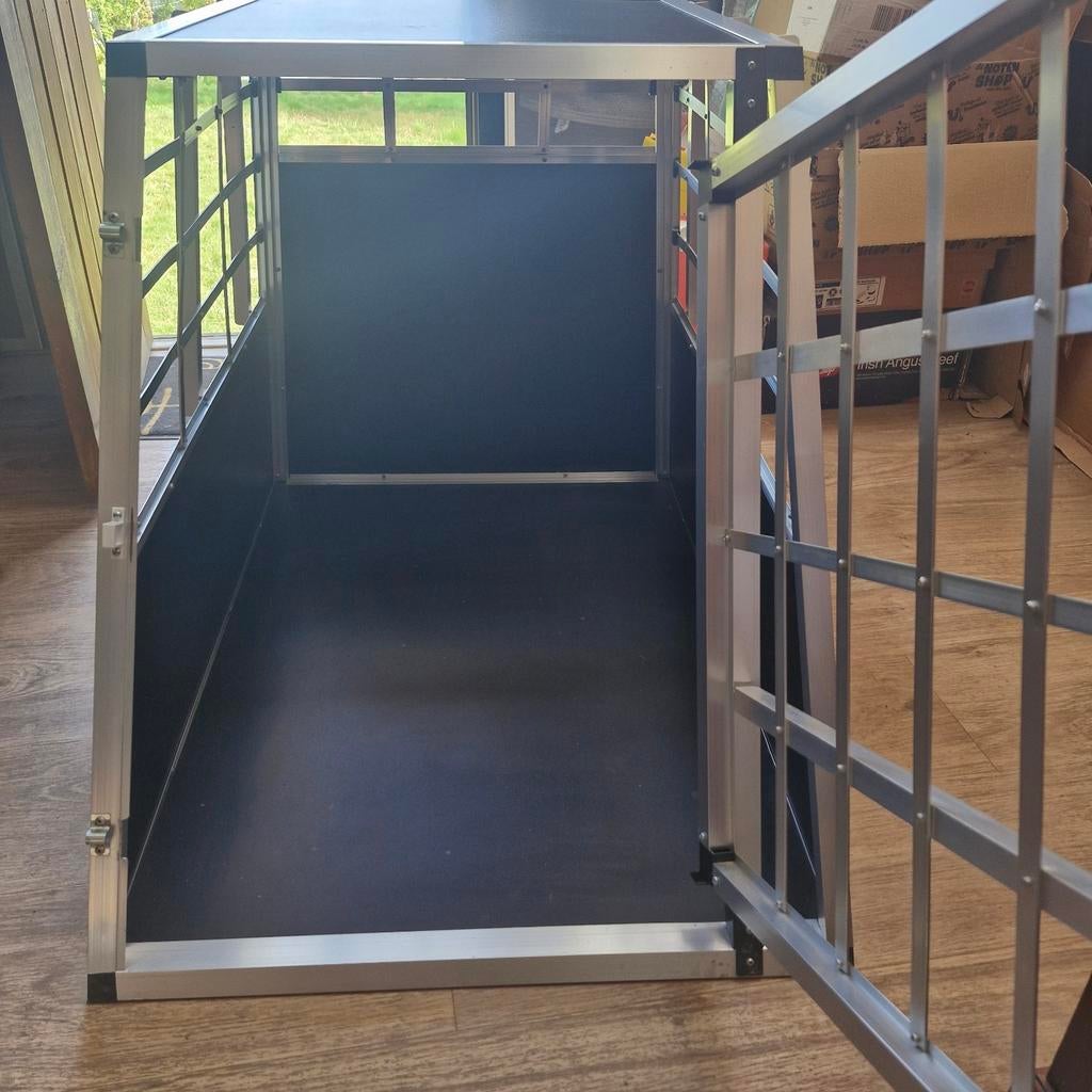 Auto hondenbench, Dieren en Toebehoren, Hondenhokken, Ophalen, Gebruikt, 65 tot 100 cm, Hondenhok