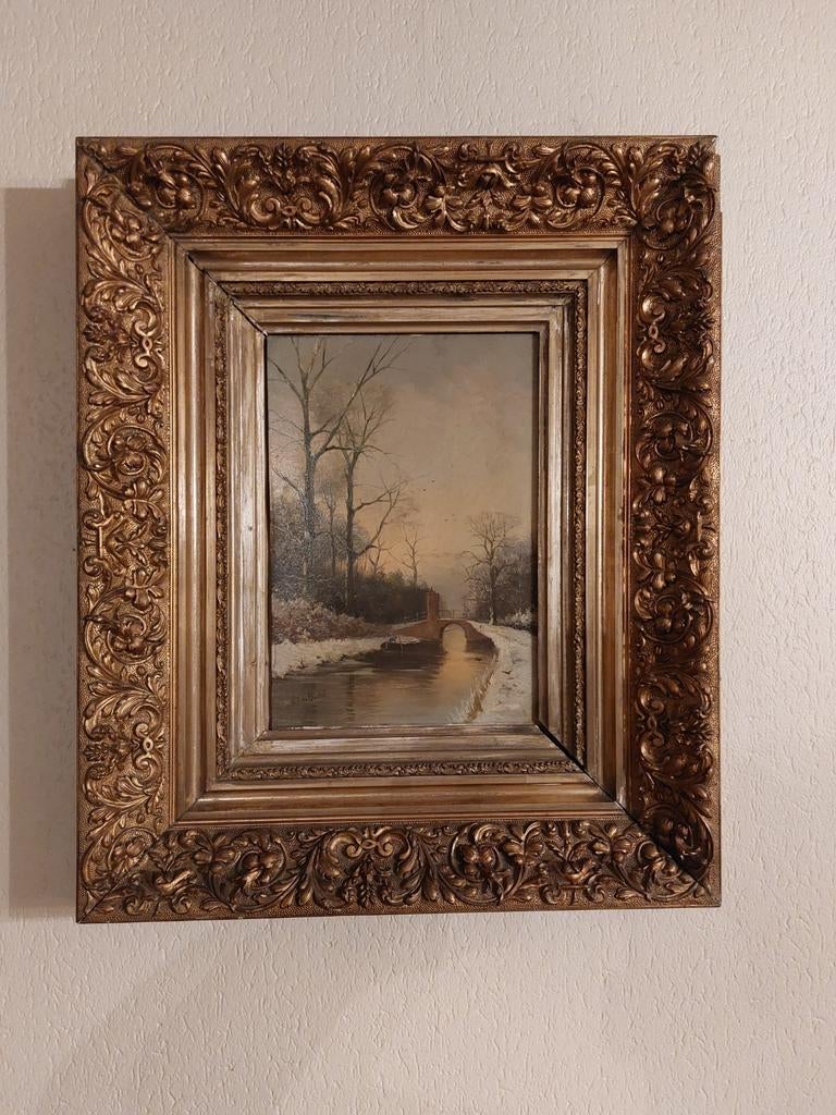 Schilderij van Nederlandse kunstschilder Fredericus J. D. C., Ophalen